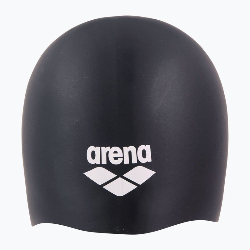 Arena Шапка за плуване с дълга коса черна/бяла