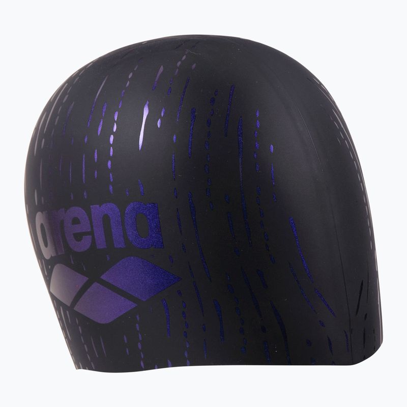 Arena Shine черна/синя шапка за плуване 4