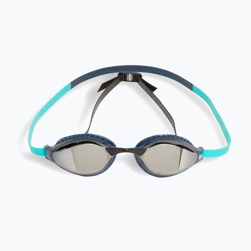 Очила за плуване Arena Air-Speed Mirror silver/navy/water 2