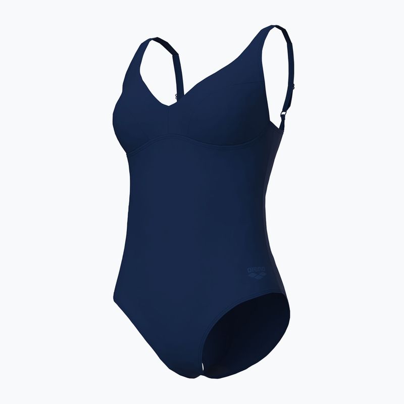 Дамски бански костюм от една част arena Victoria U Back Solid navy 4