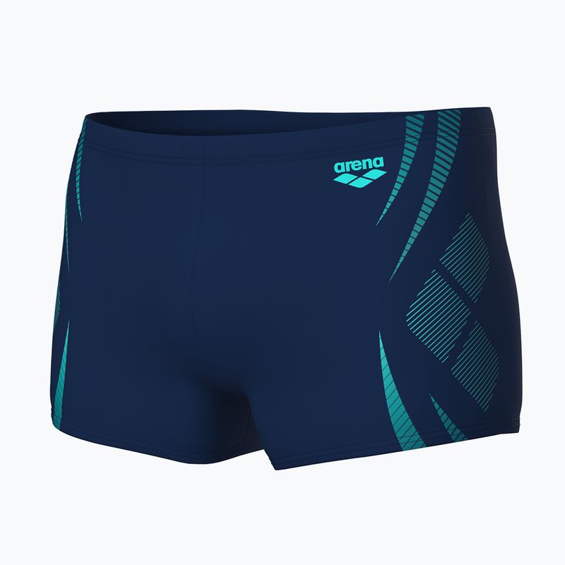 Мъжки боксерки за плуване Arena Poseidonia Swim Short navy/water 3