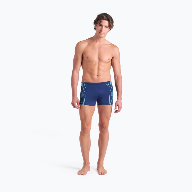Мъжки боксерки за плуване Arena Poseidonia Swim Short navy/water 5