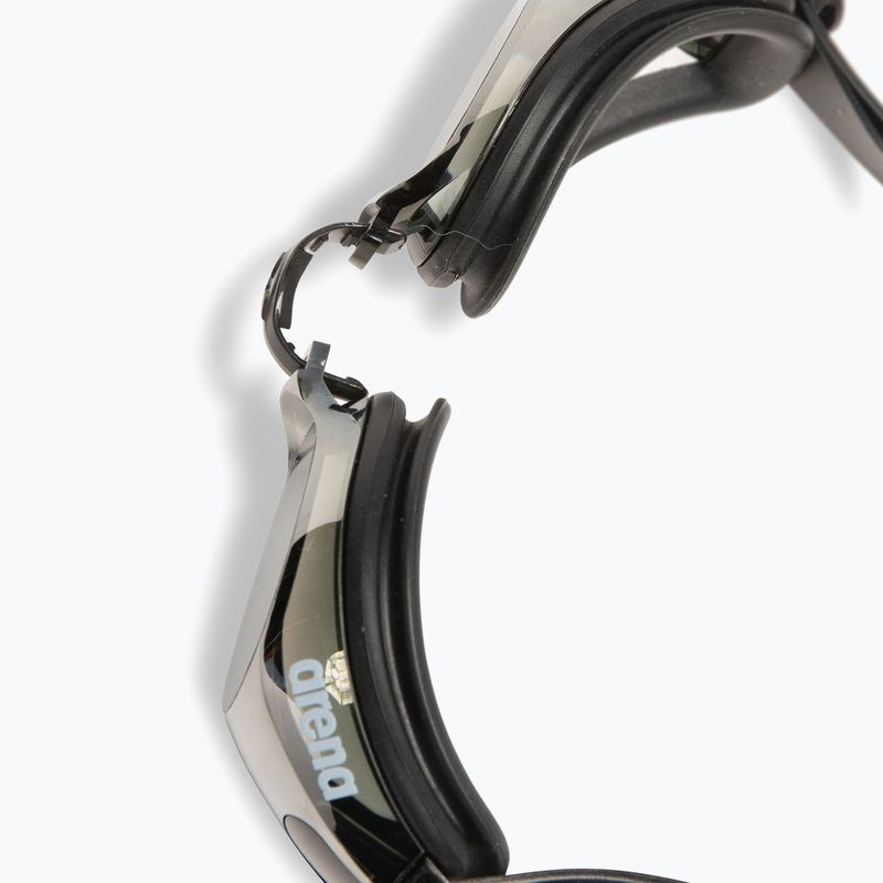 Очила за плуване Arena Zoom X-Fit Mirror silver/black/black 5