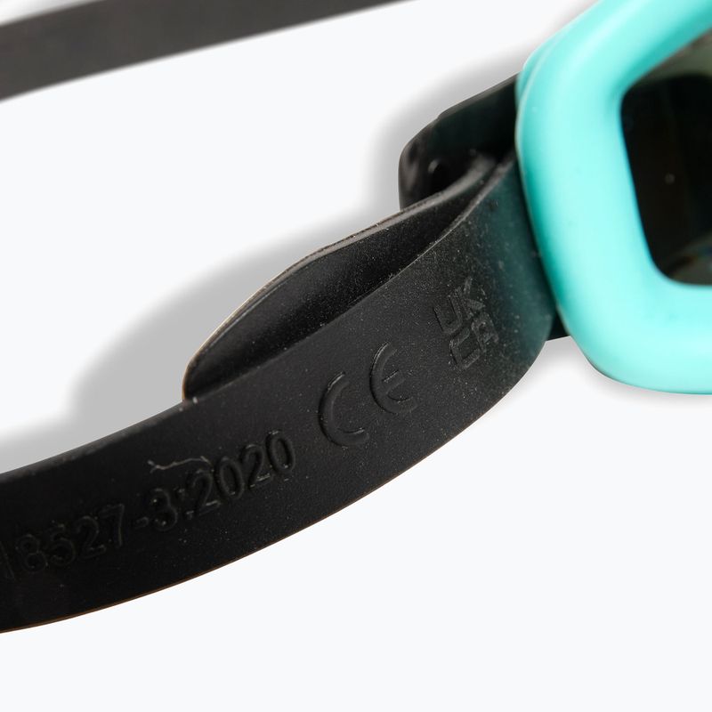 Очила за плуване Arena Zoom X-Fit Mirror тюркоаз/вода/черно 7