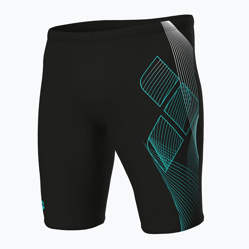 Мъжки шорти за плуване тип клин arena Sea Water Swim Jammer black/water 3