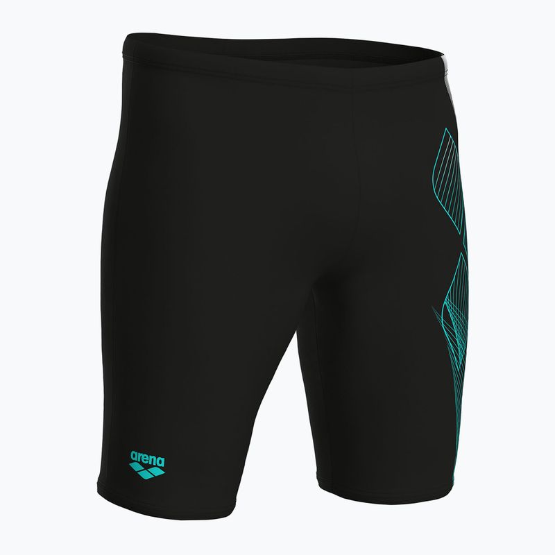 Мъжки шорти за плуване тип клин arena Sea Water Swim Jammer black/water 4