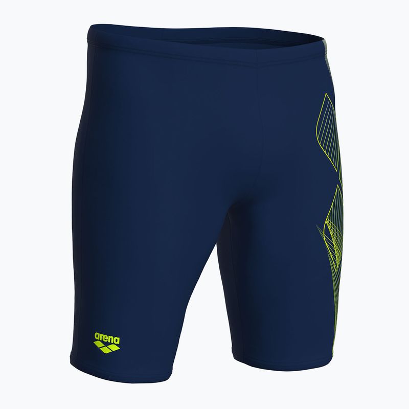 Мъжки шорти за плуване тип клин arena Sea Water Swim Jammer navy/artic lime 4