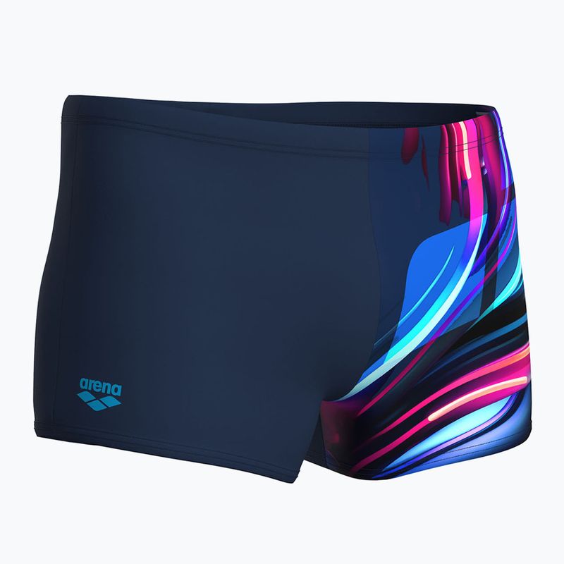Мъжки боксерки за плуване arena Bloom Swim Short multi navy/navy 4