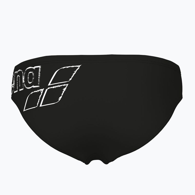 Мъжки слипове за плуване arena Scratchy Swim Briefs black 2