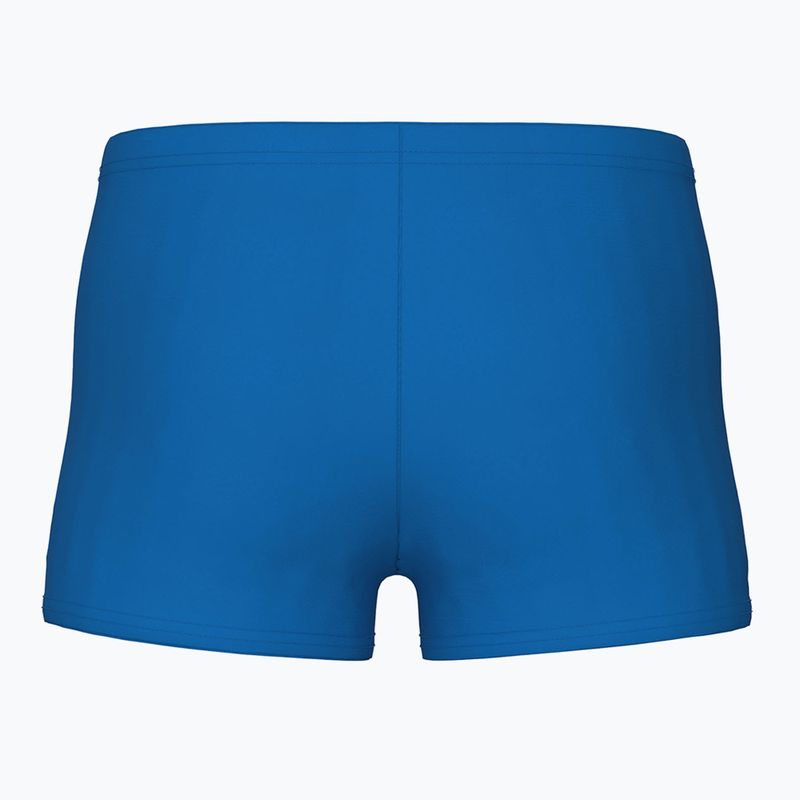Детски боксерки за плуване arena Logo Swim Short blue river/white 2
