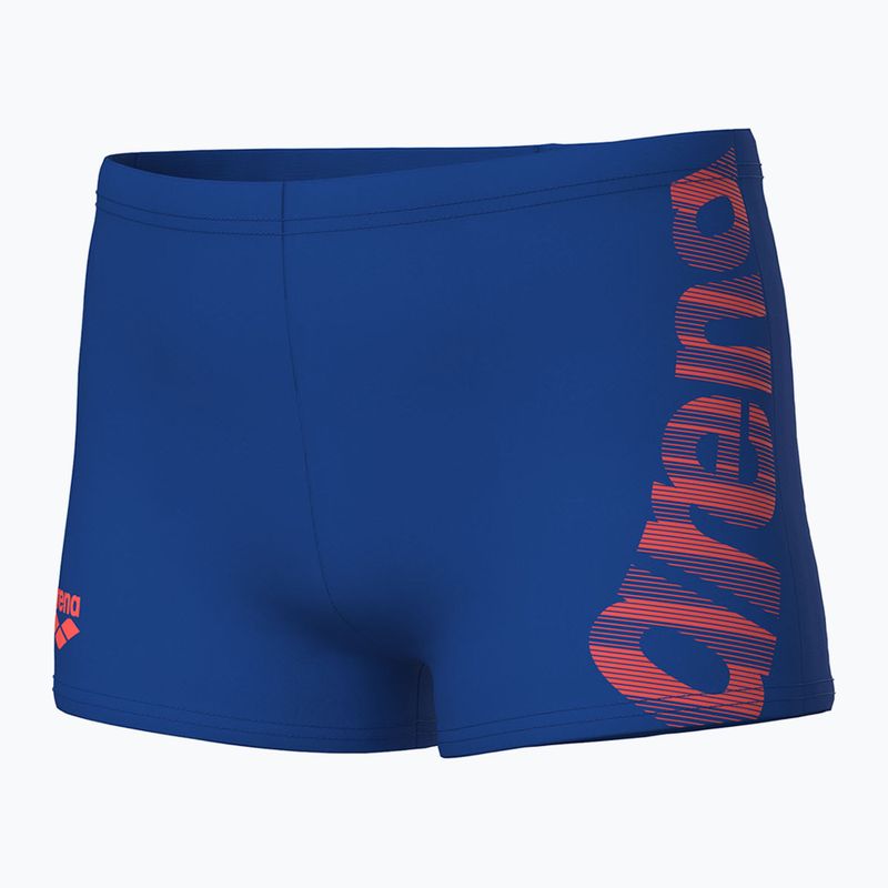Детски боксерки за плуване arena Graphic Swim Short royal 3