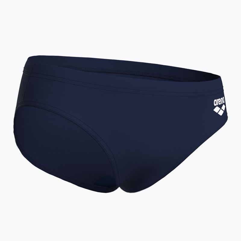 Детски слипове за плуване arena Tales Swim Briefs navy/white 4