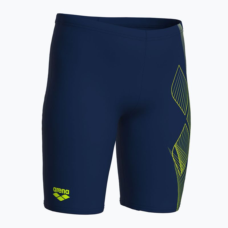 Детски шорти за плуване тип клин Sea Water Swim Jammer navy/artic lime 4