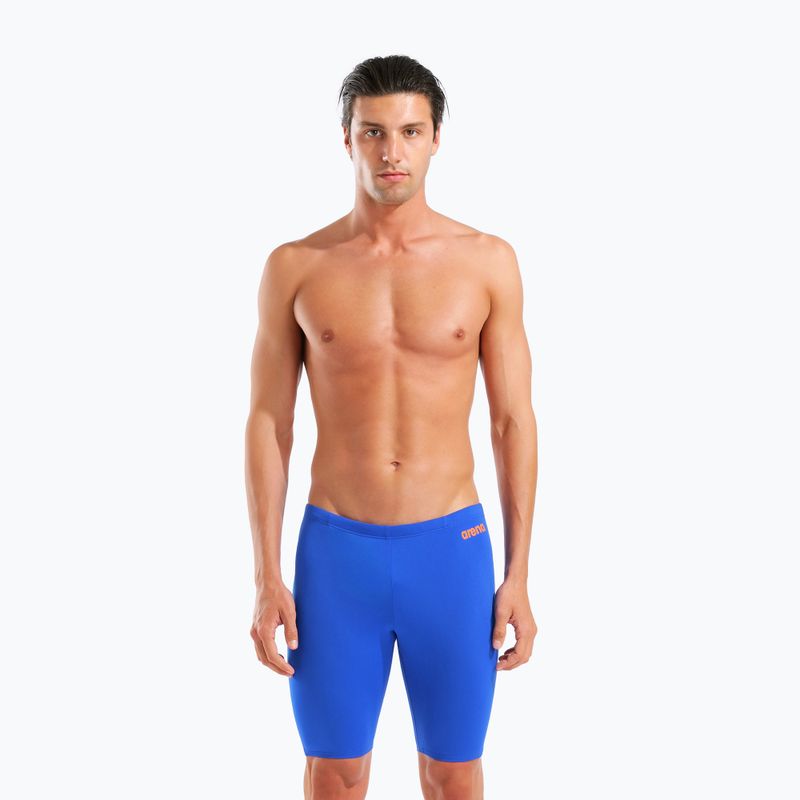 Мъжки шорти за плуване тип клин arena Team Swim Jammer Solid neon blue/team orange 5