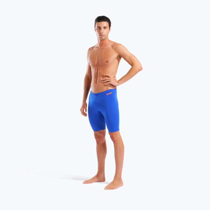 Мъжки шорти за плуване тип клин arena Team Swim Jammer Solid neon blue/team orange 6