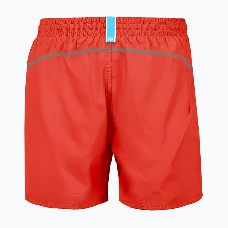 Мъжки плажни шорти arena Bywayx R red/turquoise 2