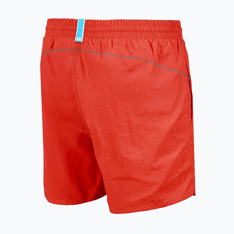 Мъжки плажни шорти arena Bywayx R red/turquoise 4