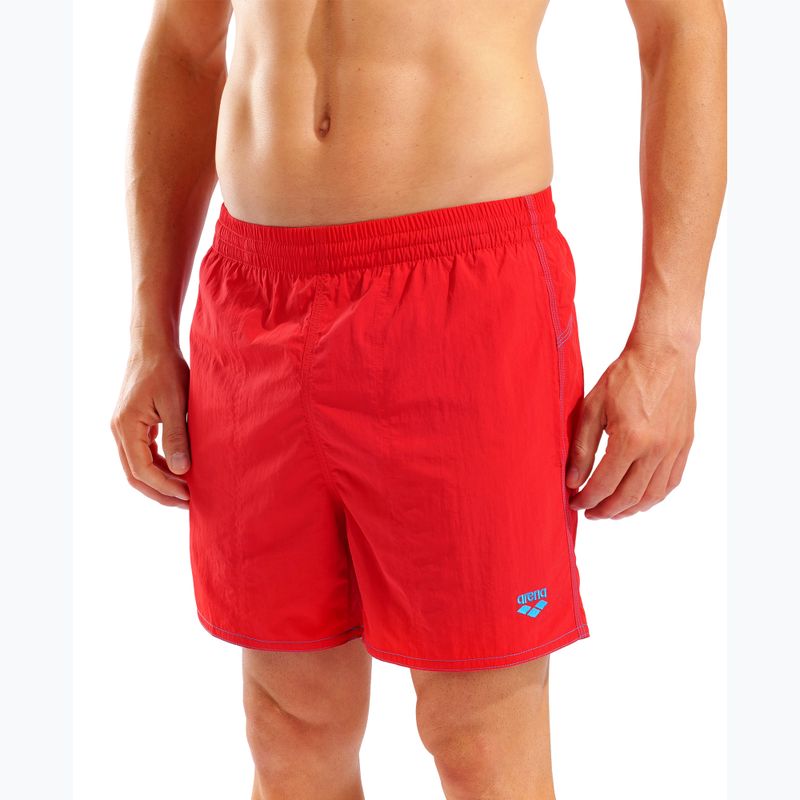 Мъжки плажни шорти arena Bywayx R red/turquoise 8