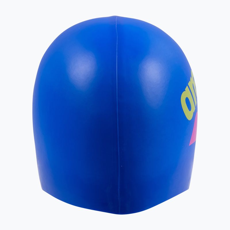 Плувна шапка arena Big Logo neon blue/shocking pink/yellow star 5