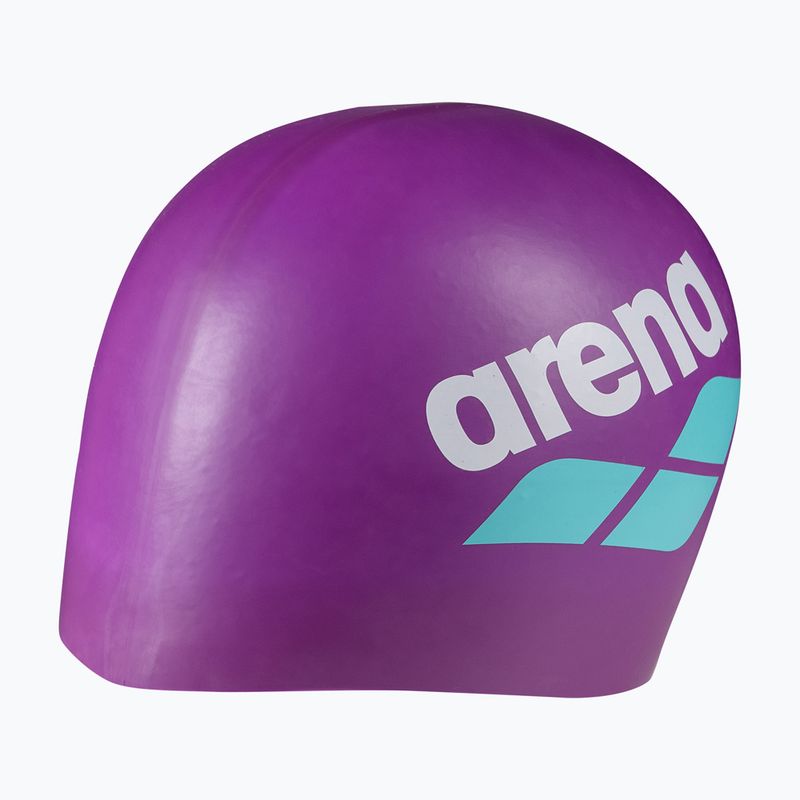 Плувна шапка arena Big Logo very fuchsia/white/water 3