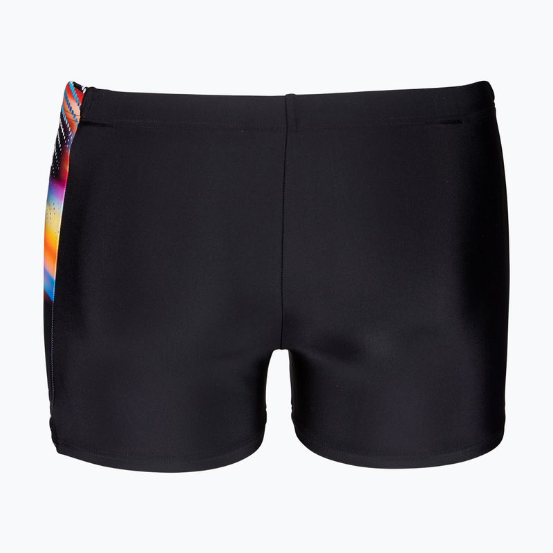 Плувни боксерки Arena Lit Logo Swim Short black/multi 2