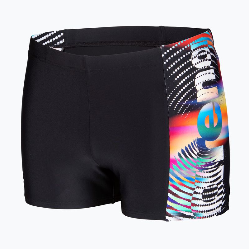Плувни боксерки Arena Lit Logo Swim Short black/multi 3