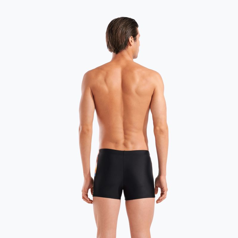 Плувни боксерки Arena Lit Logo Swim Short black/multi 7