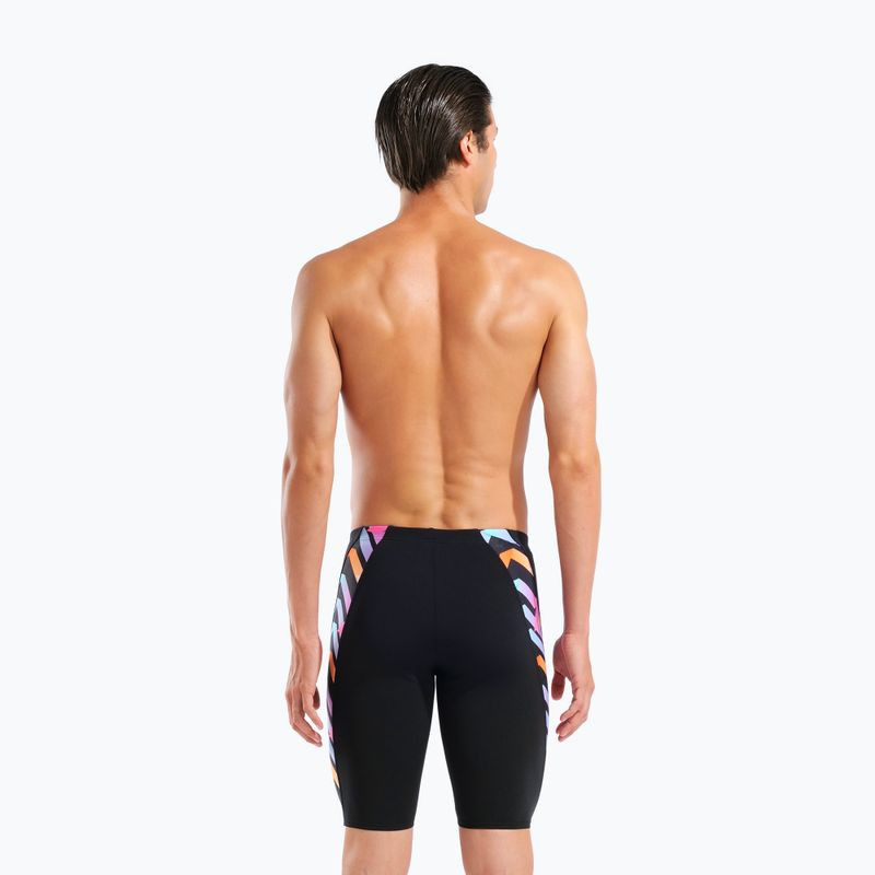 Мъжки шорти за плуване тип клин arena Texture Swim black/black multi 7