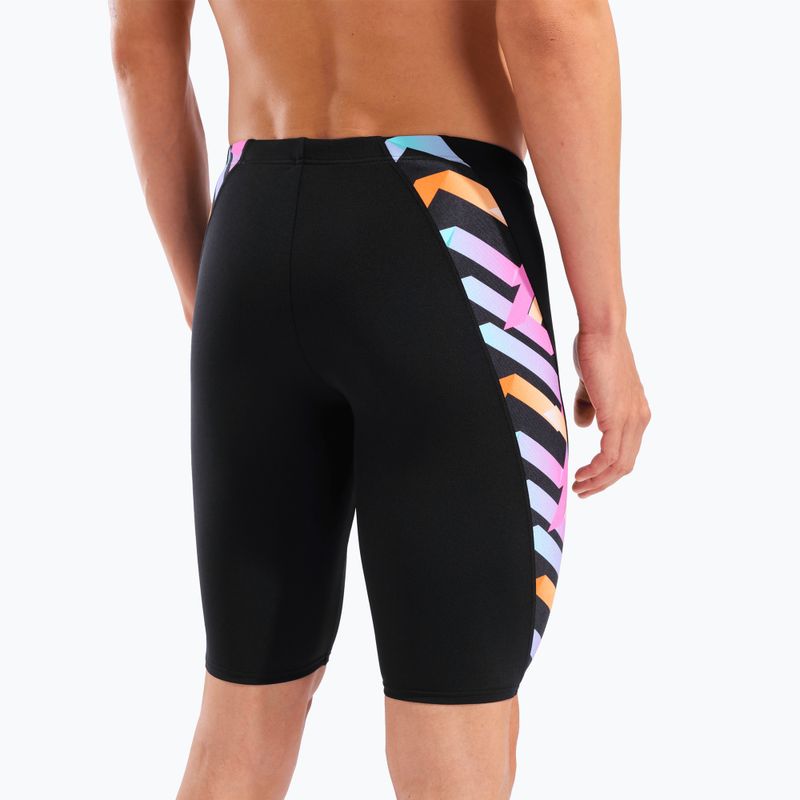 Мъжки шорти за плуване тип клин arena Texture Swim black/black multi 9