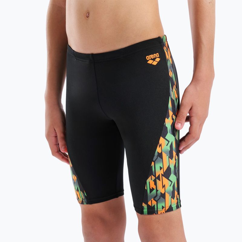 Детски плувни джамери arena Print Swim black/orange multi 8
