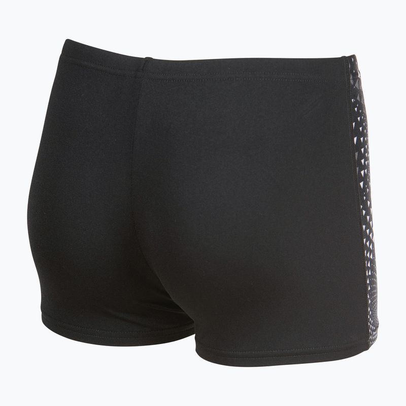 детски плувни боксерки arena Fireflow Swim Short black/team black 4
