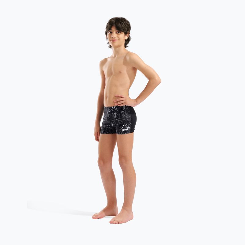 детски плувни боксерки arena Fireflow Swim Short black/team black 6