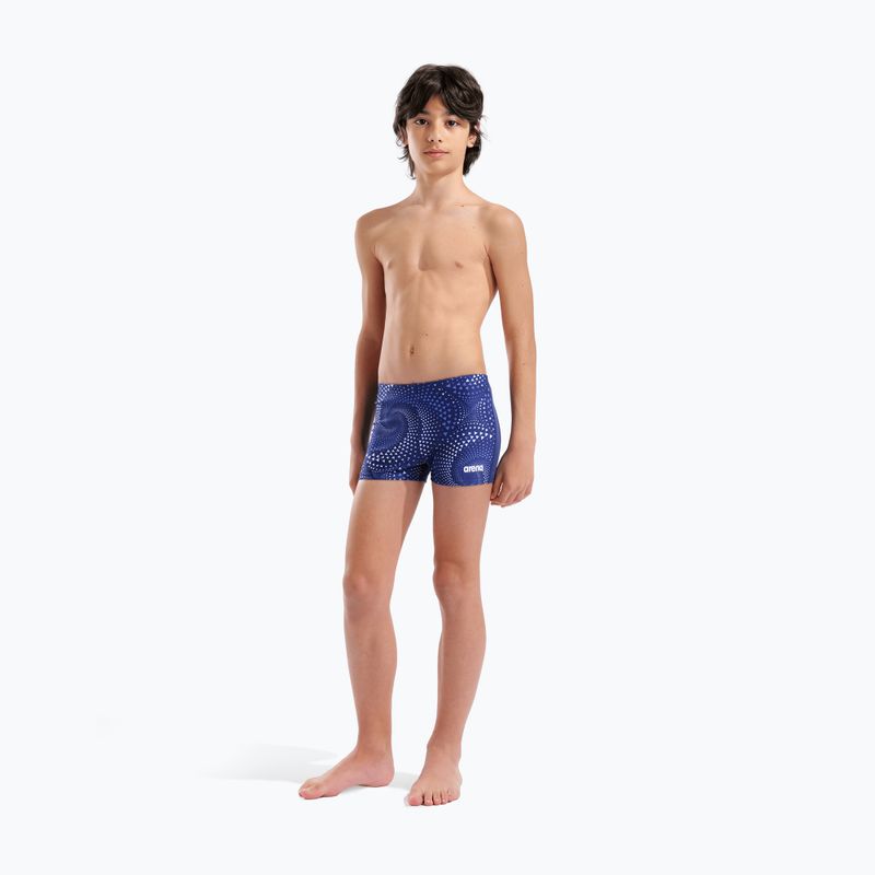 детски плувни боксерки arena Fireflow Swim Short navy/team navy 6