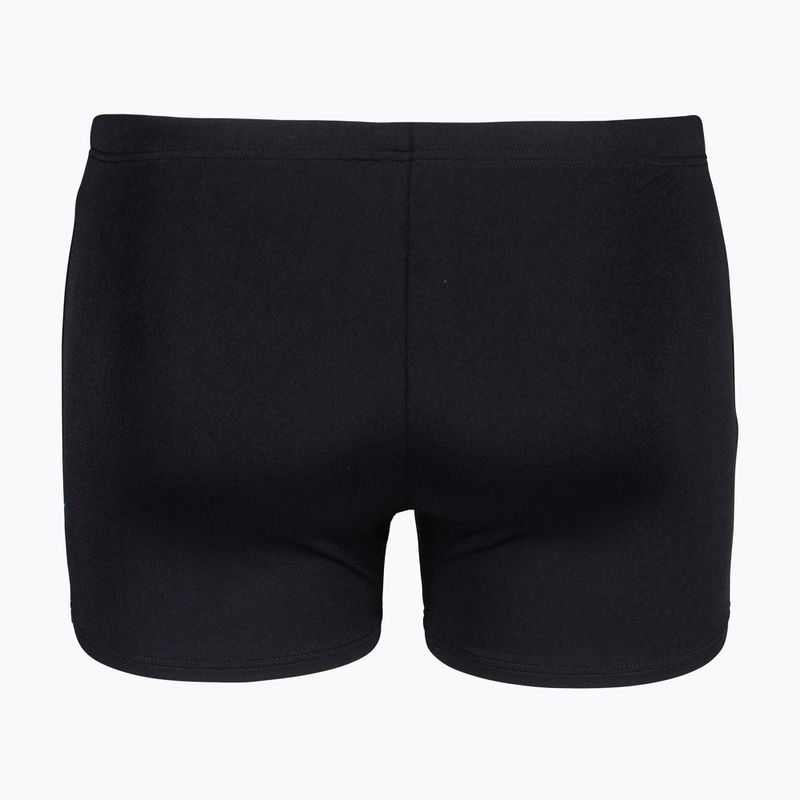 Мъжки боксерки за плуване arena Graphic Swim Short black/turquoise 2