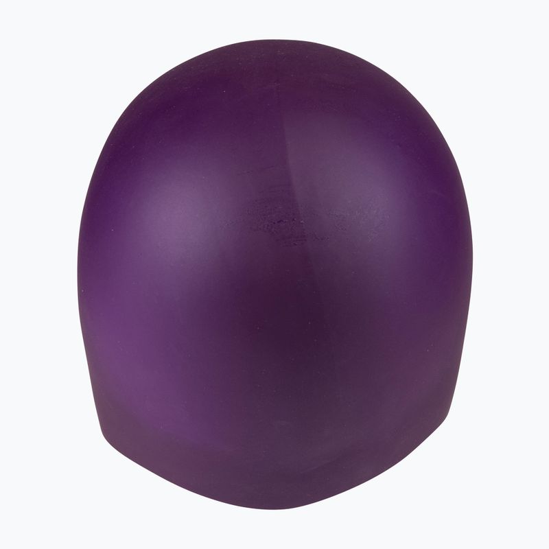 Плувна шапка  arena Long Hair plum/white 4