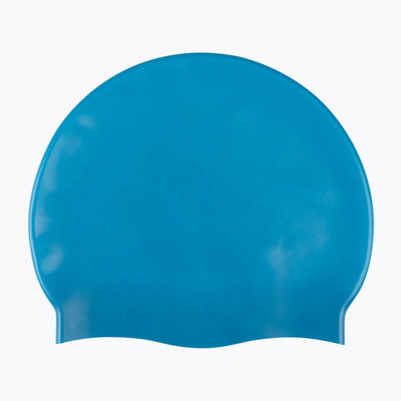 Плувна шапка  arena Big Logo blue cosmo/artic lime 2