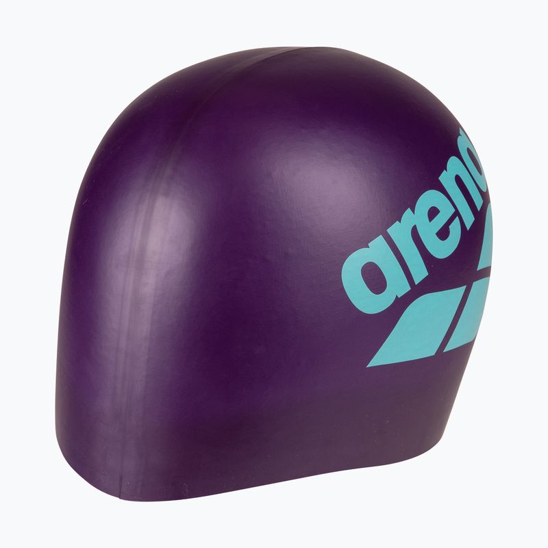 Плувна шапка  arena Big Logo plum water 3