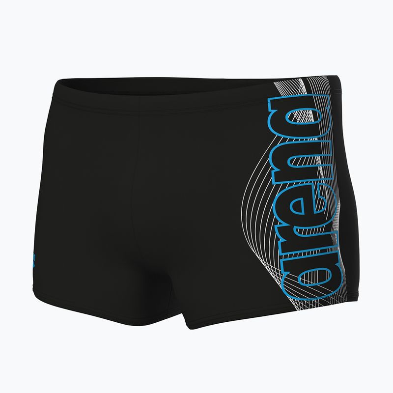 Мъжки боксерки за плуване arena Basic Swim Short black/turquoise 3