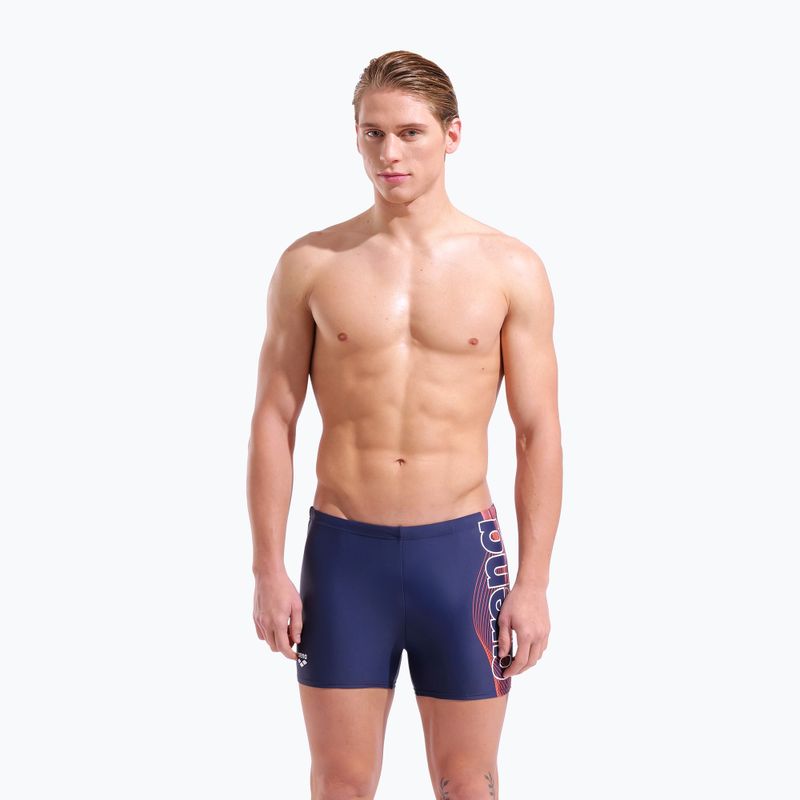 Мъжки боксерки за плуване arena Basic Swim Short navy/white 5