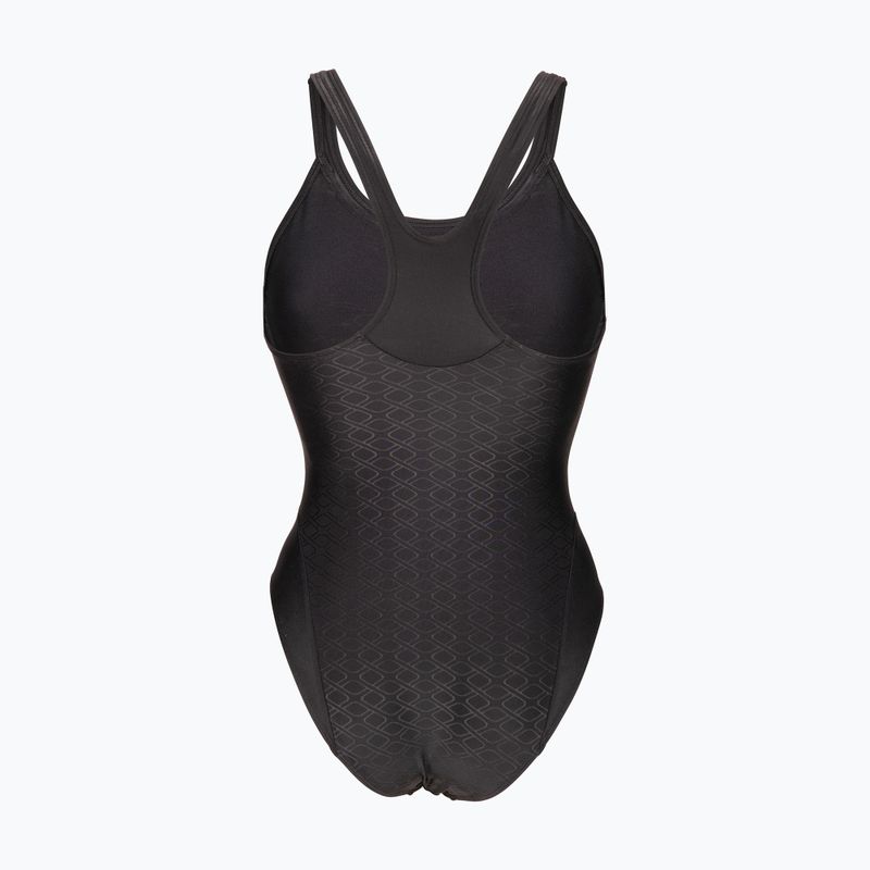 Дамски цял костюм за плуване arena Monoglow One Piece black multi/black 2