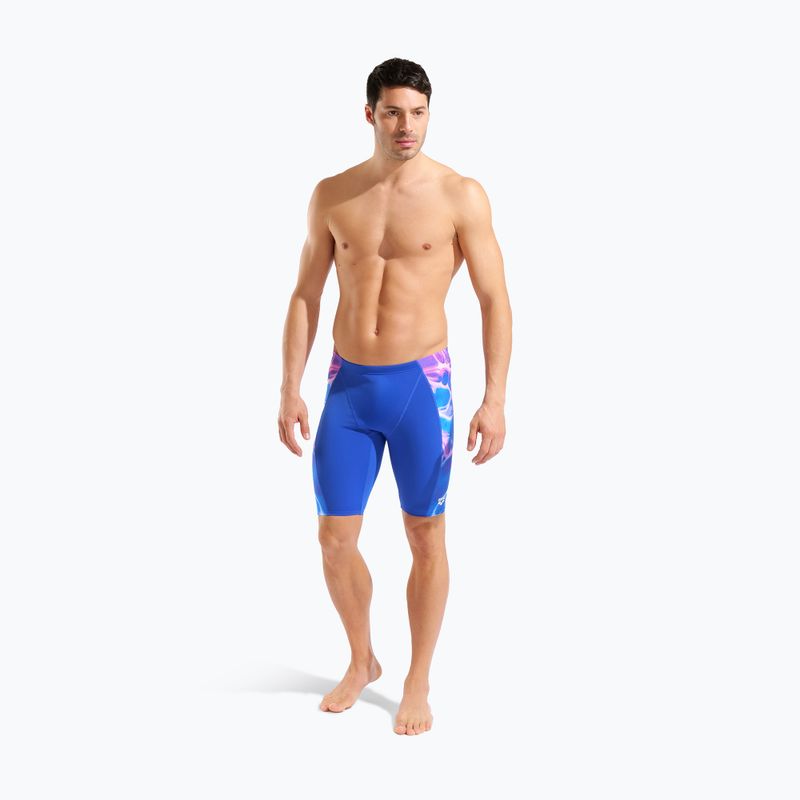 Мъжки шорти за плуване тип клин arena Earth Swim Jammer neon blue/neon blue multi 6