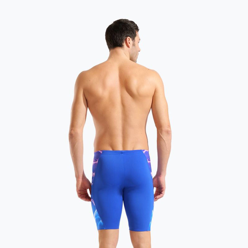 Мъжки шорти за плуване тип клин arena Earth Swim Jammer neon blue/neon blue multi 7
