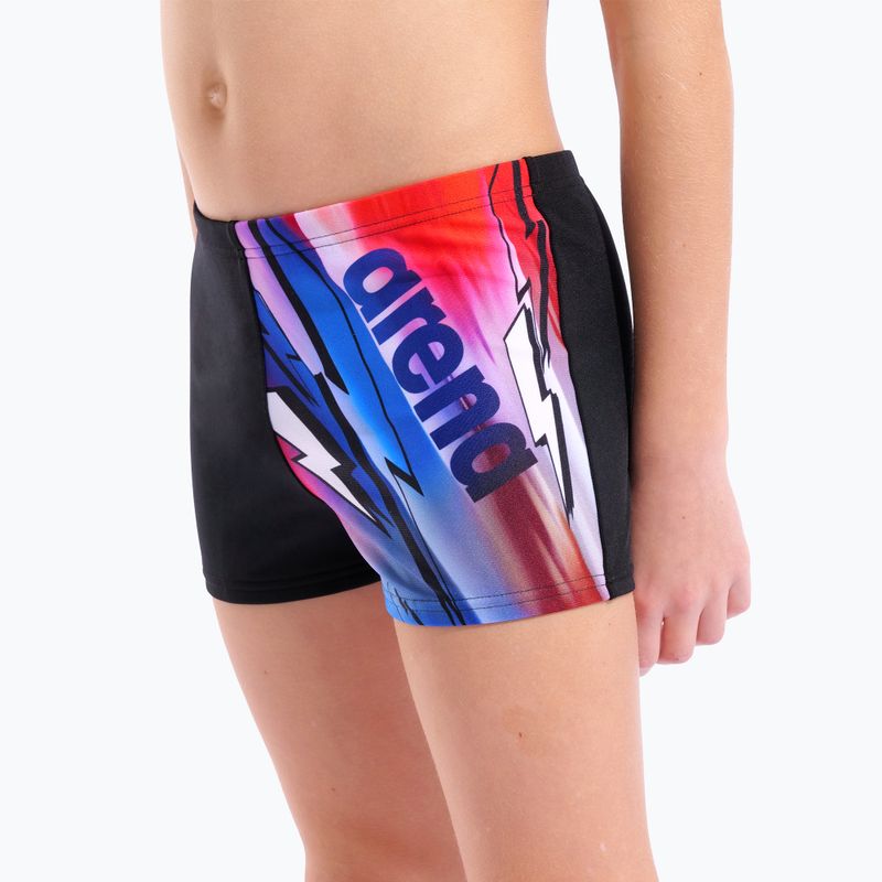 Момчешки бански боксерки arena Loud Swim Short black/multi 4