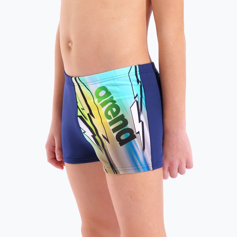 Момчешки бански боксерки arena Loud Swim Short navy/multi 4