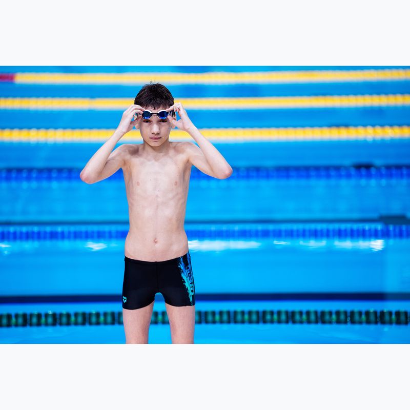 Момчешки бански боксерки arena Loud Swim Short black/black multi 11