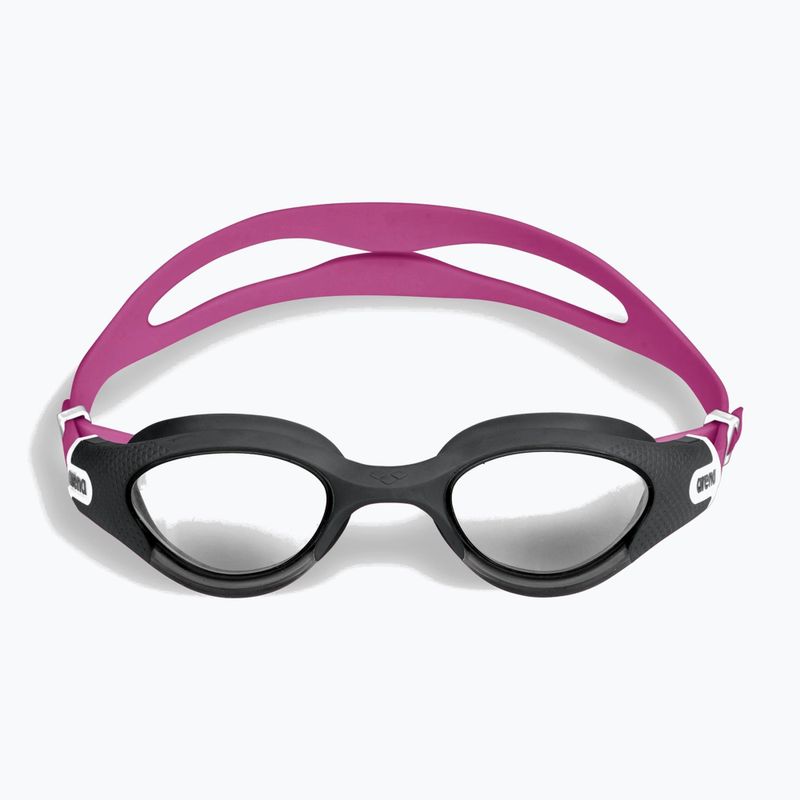 Дамски очила за плуване Arena The One Plus clear/black/magenta 3