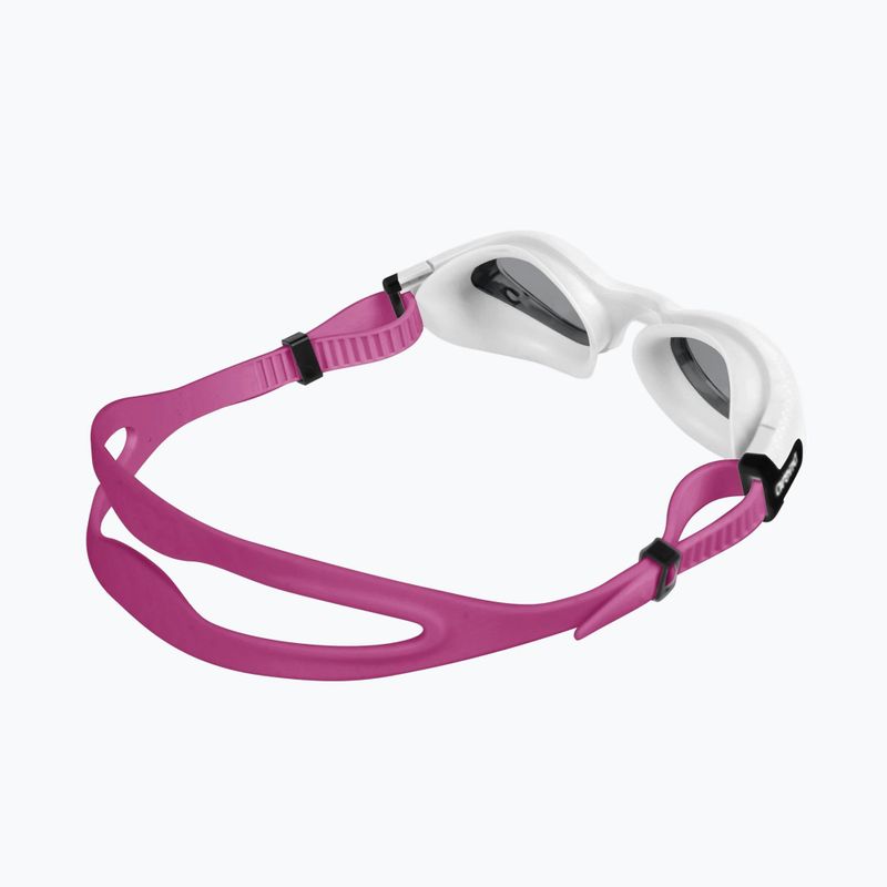 Дамски очила за плуване Arena The One Plus light smoke/white/magenta 2