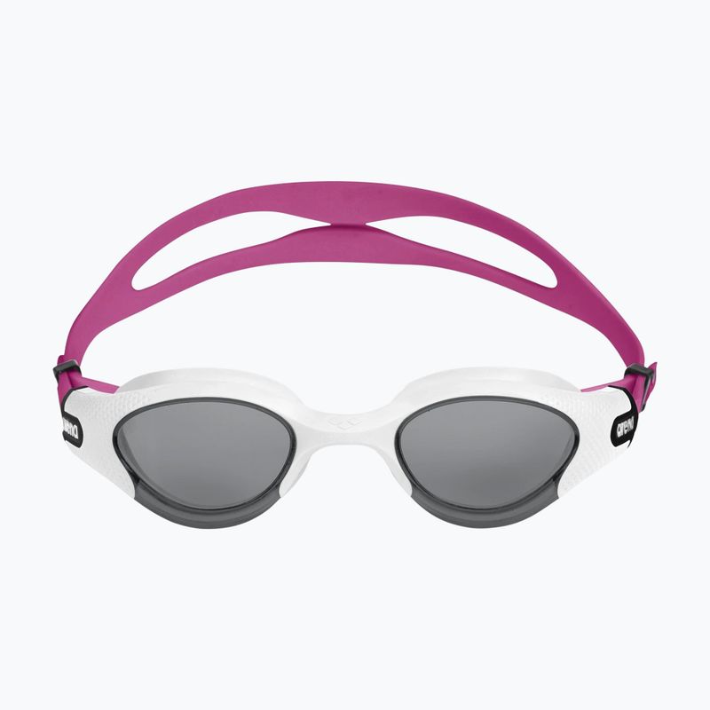 Дамски очила за плуване Arena The One Plus light smoke/white/magenta 3
