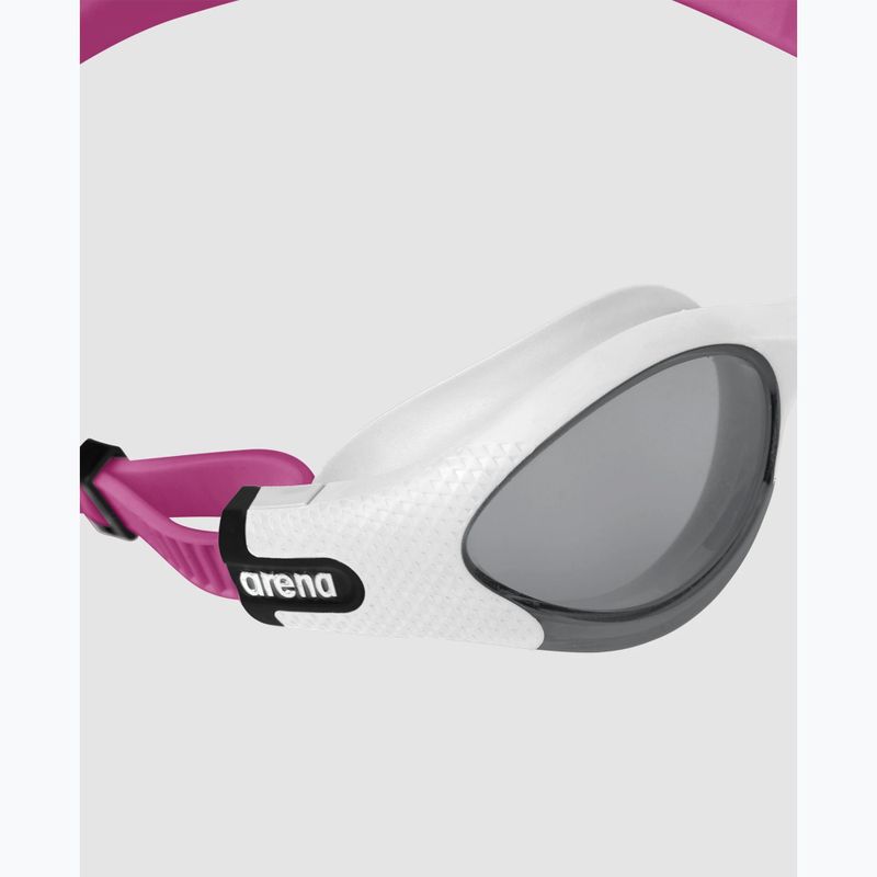 Дамски очила за плуване Arena The One Plus light smoke/white/magenta 6