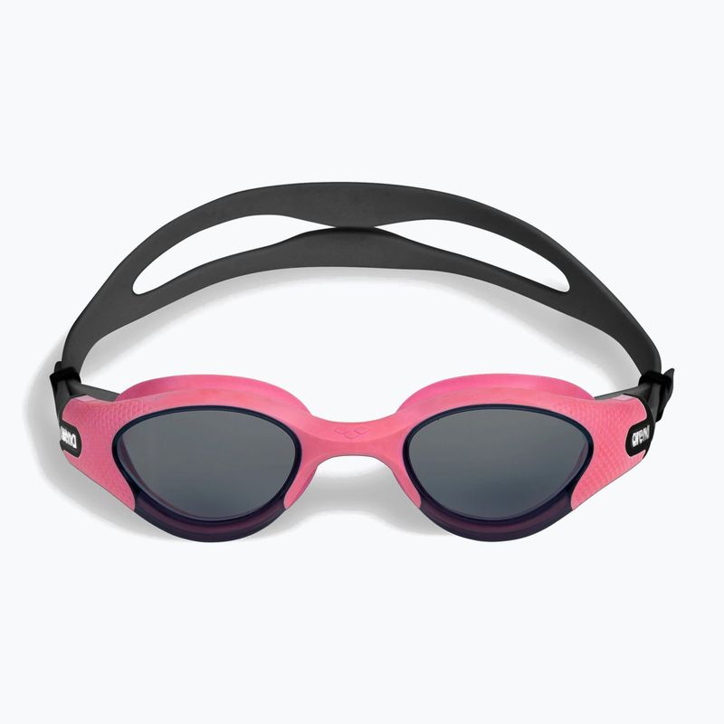 Дамски очила за плуване Arena The One Plus smoke/pink/black 3